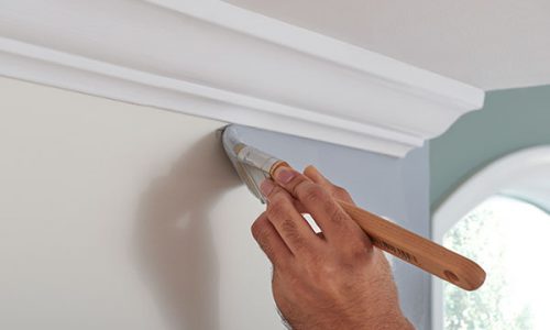 3. Trim and edge painting