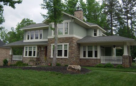 exterior house painting example