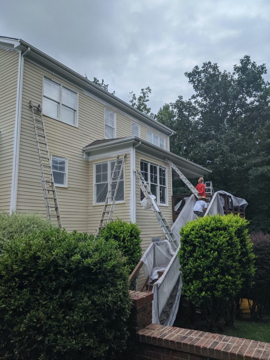 Before Tega Cay Exterior House Painting 3 Preview Image 3