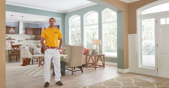 Professional Interior House Painting Services provided by CertaPro