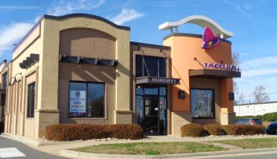 CertaPro Painters Taco Bell restaurant interior and exterior