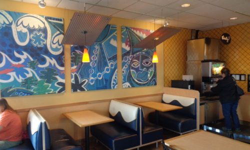 Interior Restaurant Painting