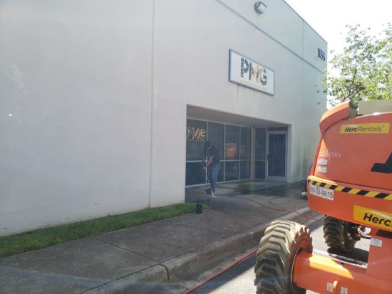 Commercial Building Repaint - Before