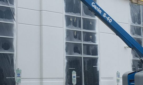 Cranes and Lifts onsite