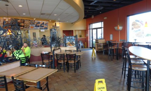 Local Restaurant Interior Painting