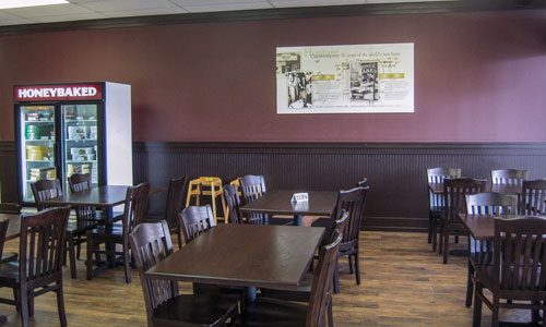 Commercial painting of Honey Baked ham in Rock Hill, South Carolina