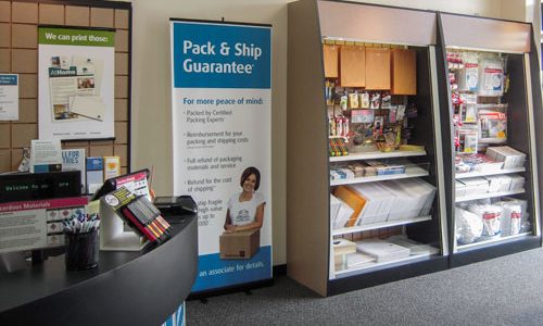 Interior of UPS Store