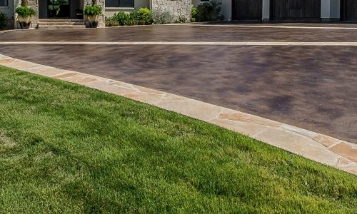 Polished Concrete Driveway