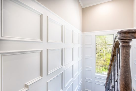 Beautiful wainscoting stairwell