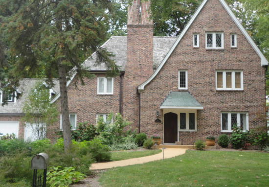 exterior trim painting project