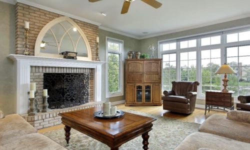 Large Living Room Interior Painting