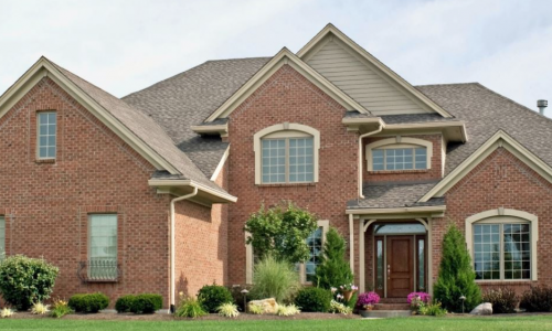 A beautiful Brick house