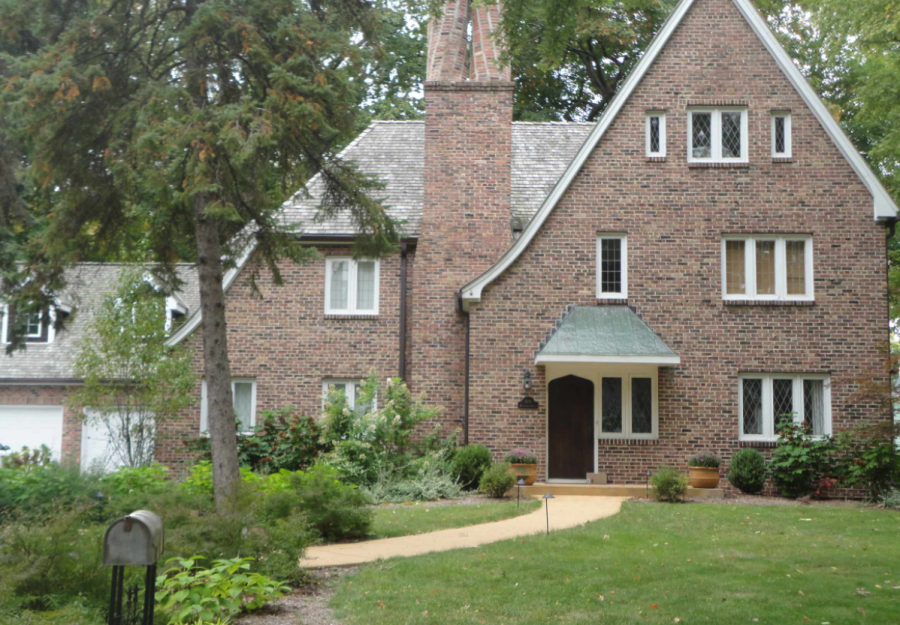 exterior trim painting project