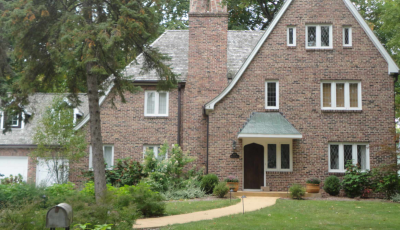 exterior trim painting project