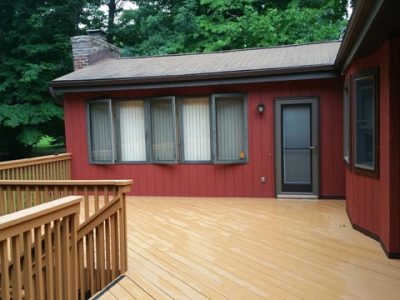 new city ny deck staining