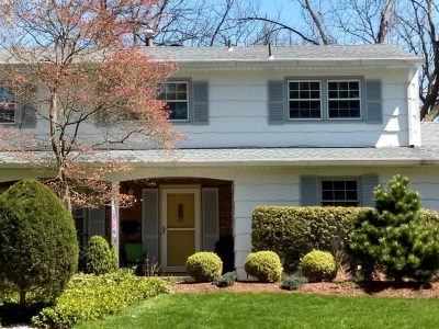 White Exterior House Painting