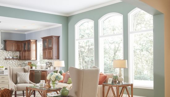 painted sitting room