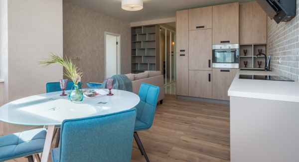 apartment interior in rockville, maryland