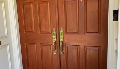 Front Door Refinish
