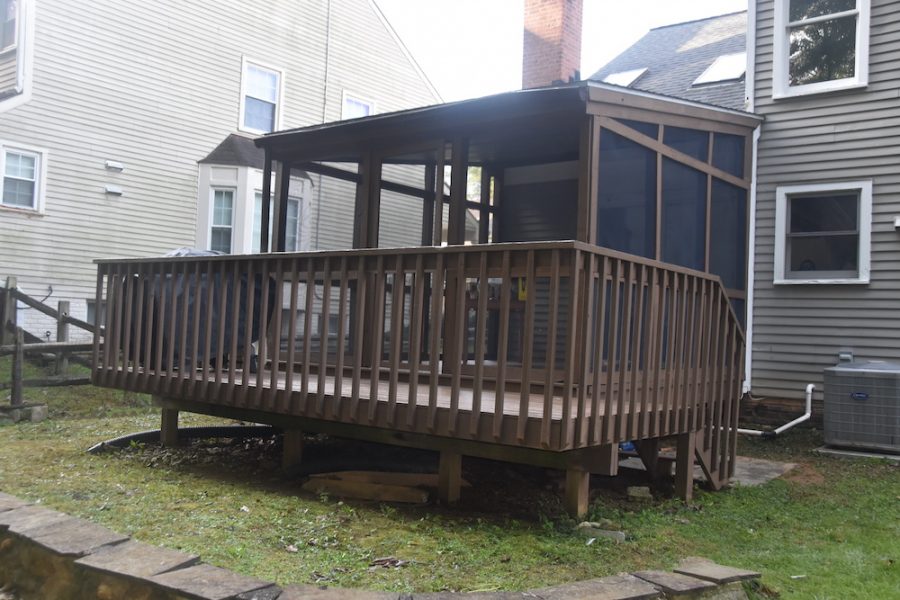 Outdoor Deck Painting