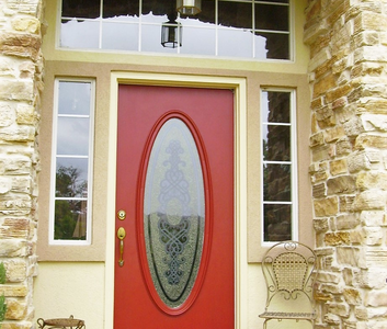Home Exterior Doorway & Trim Painting