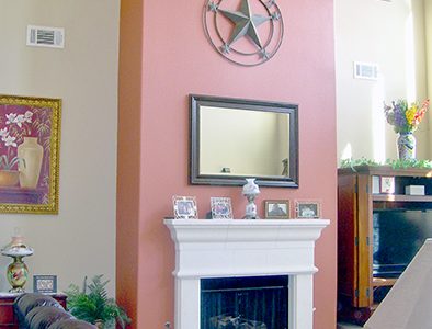 Accent Fireplace - Home Interior Painting