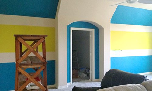 Striped Walls - Interior Home Painting