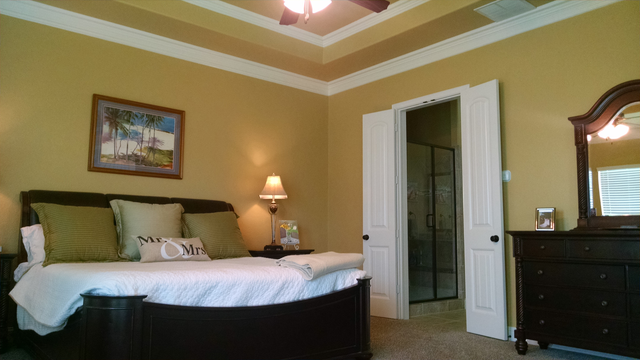 Interior Bedroom Painting & Trim