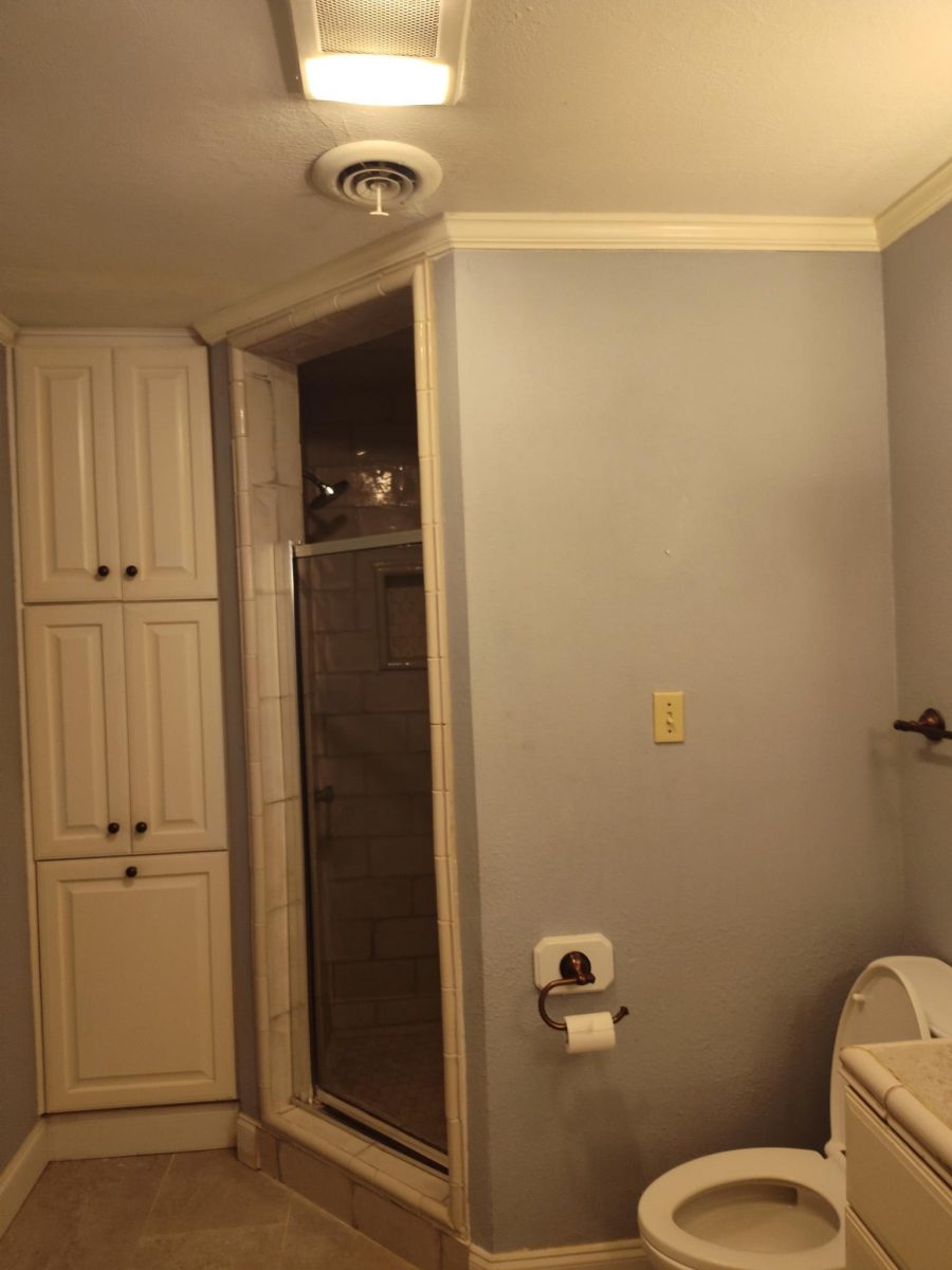 Rockwall Home Interior Full revamp Project before photo of guest bathroom Preview Image 4