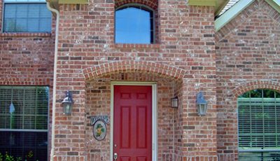 Brick home in Texas