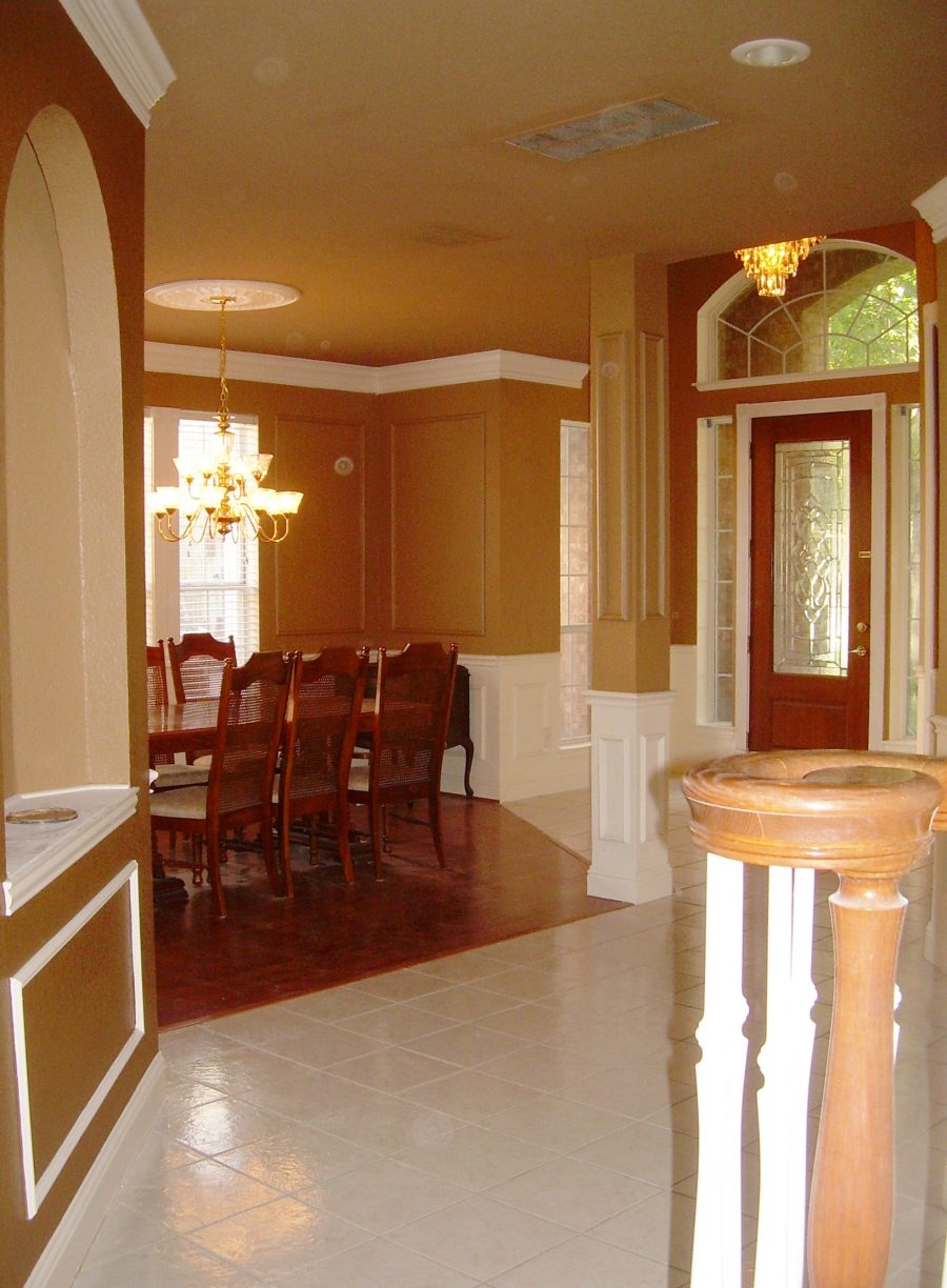 living room painting rowlett