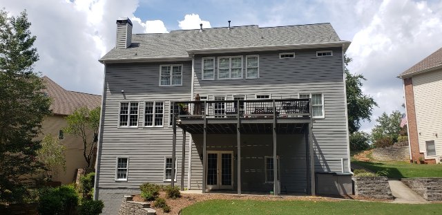 exterior painting project in sandy plains