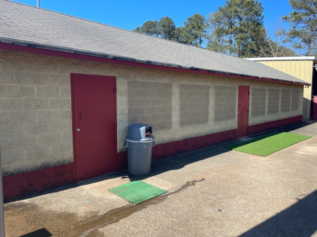 lassiter high school football field house to be repainted