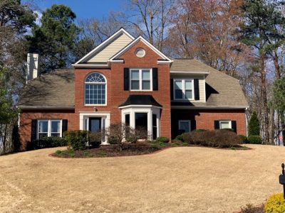 home in alpharetta that was repainted by certapro painters of roswell