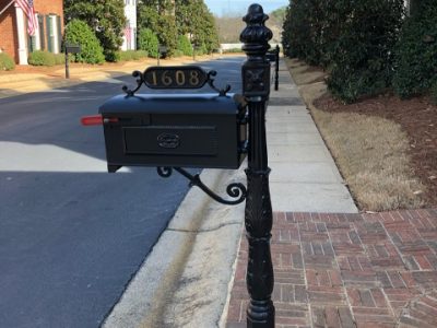 repainted mailbox in marietta ga