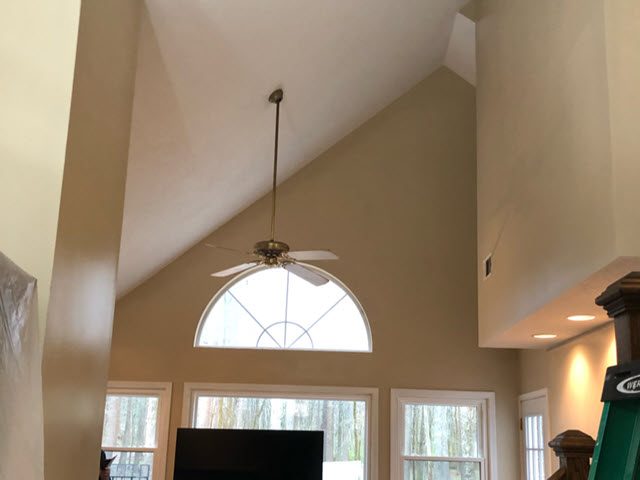 repainted walls and textured ceiling repair in marietta - certapro painters of roswell Preview Image 1