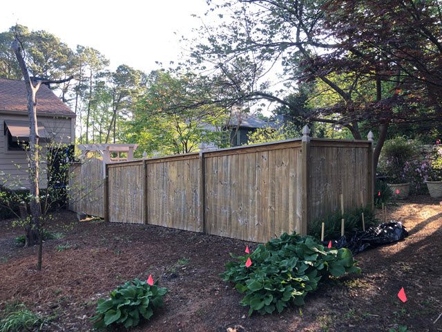 before photo of restained fence in marietta ga by certapro painters of roswell Preview Image 2