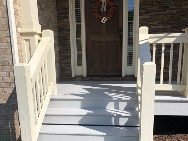 repainted front porch in roswell georgia Preview Image 2