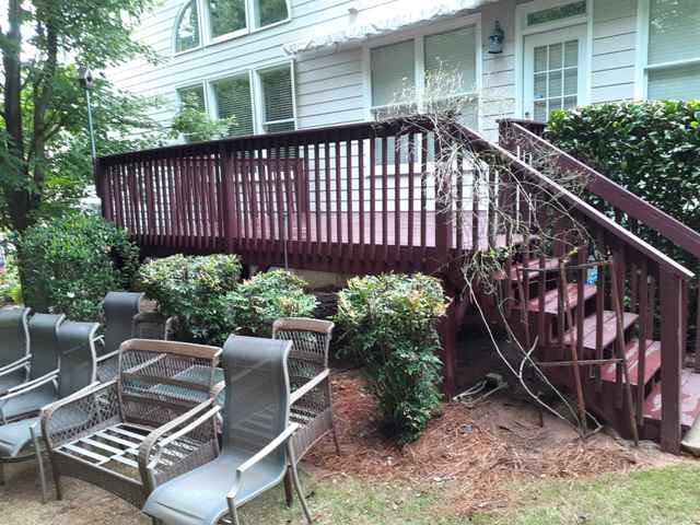 photo of deck to be repainted in marietta Preview Image 2