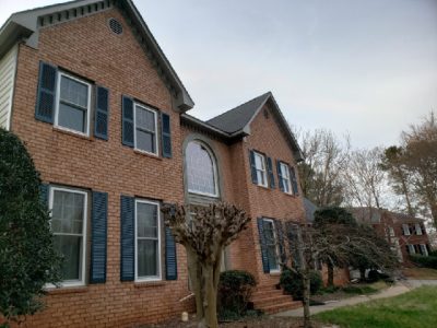 exterior repainting of a house in marietta