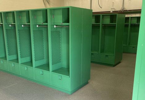 Roswell High School Locker Rooms - Before and After Album