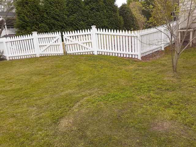 repainted fence in roswell ga Preview Image 1