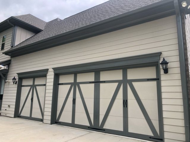 repainted garage doors in roswell Preview Image 1