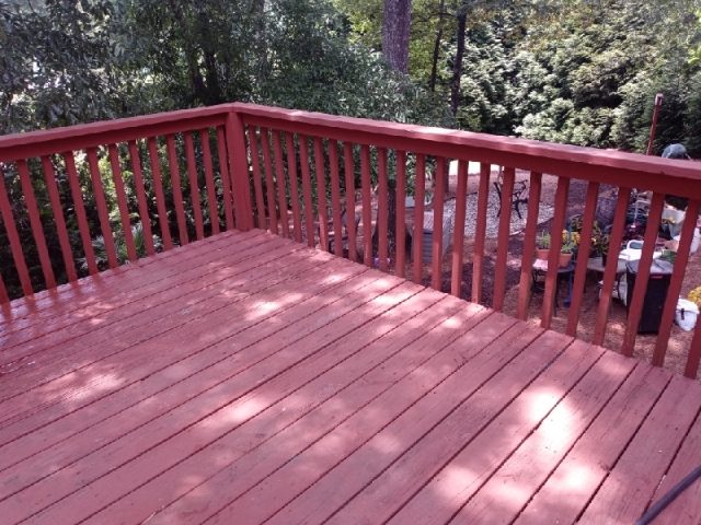 deck staining project in roswell ga Preview Image 2