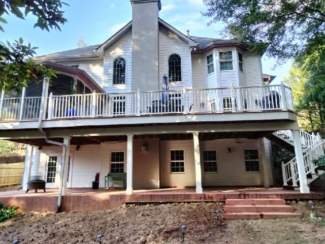 repainted exterior of home in roswell ga Preview Image 4