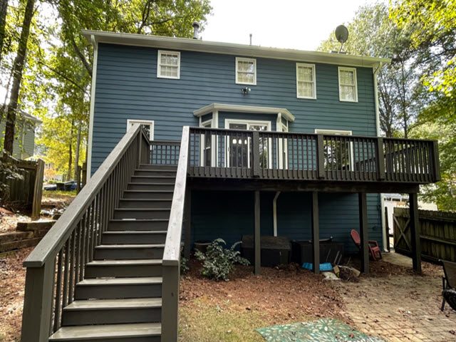 repainted exterior of home in roswell Preview Image 4