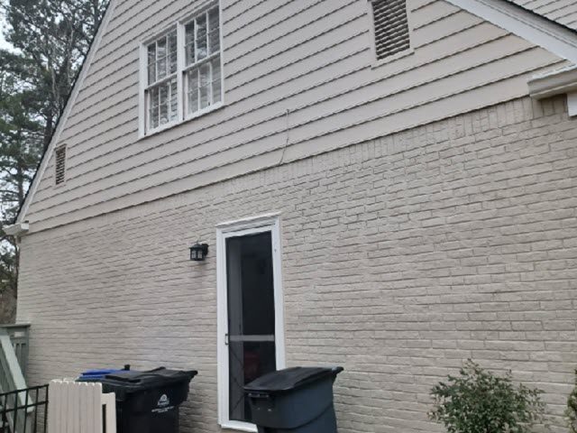 photo of repainted brick exterior of home in roswell georgia Preview Image 2