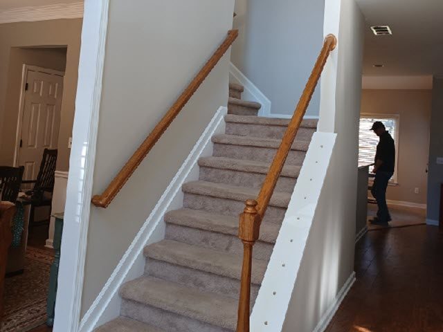 photo of repainted stairwell in alpharetta Preview Image 2
