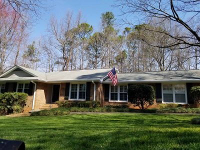 repainted ranch style home in roswell