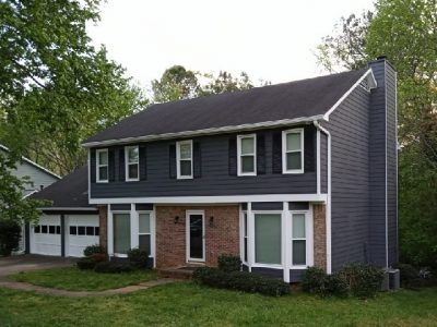photo of repainted home in roswell